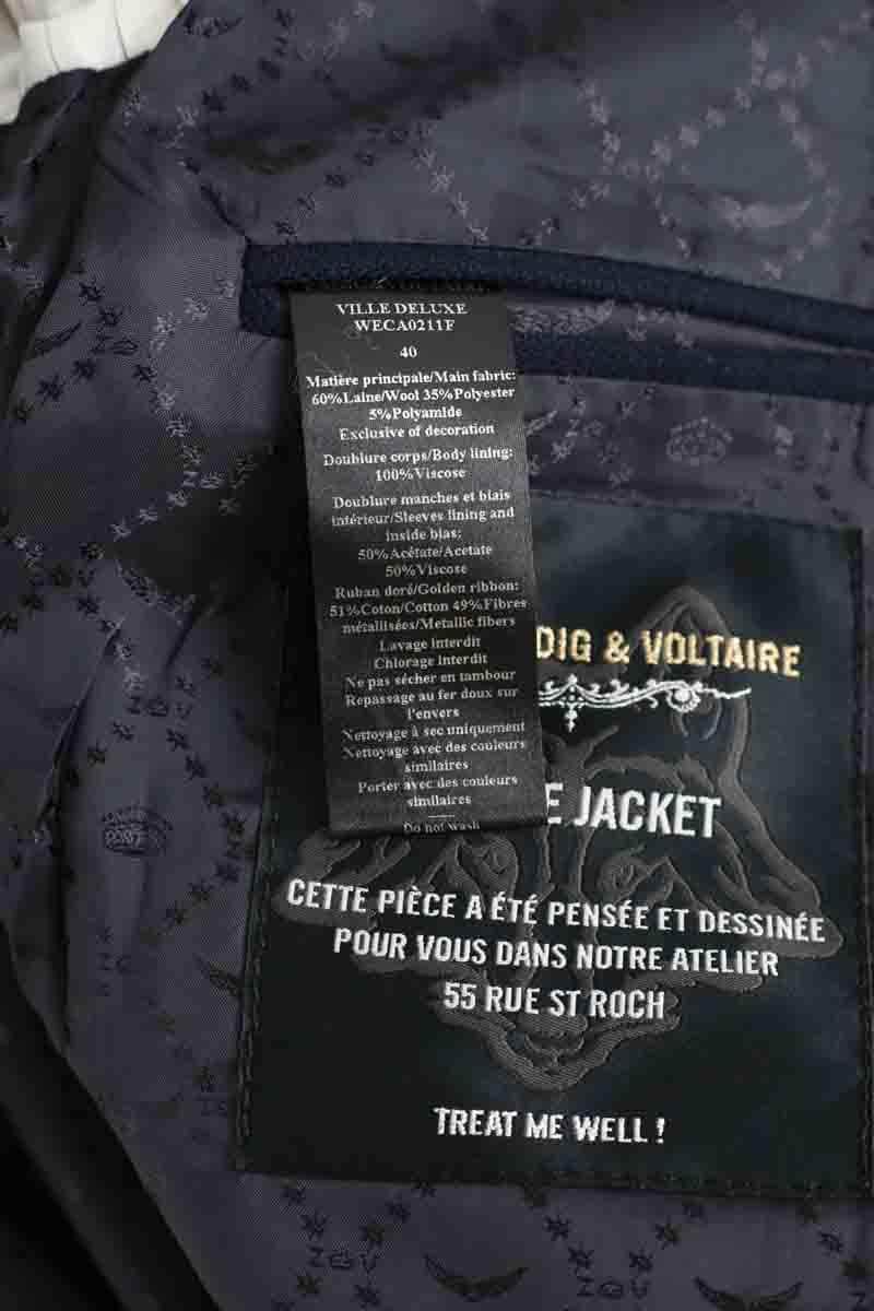 Veste Zadig & Voltaire Bleu en Laine