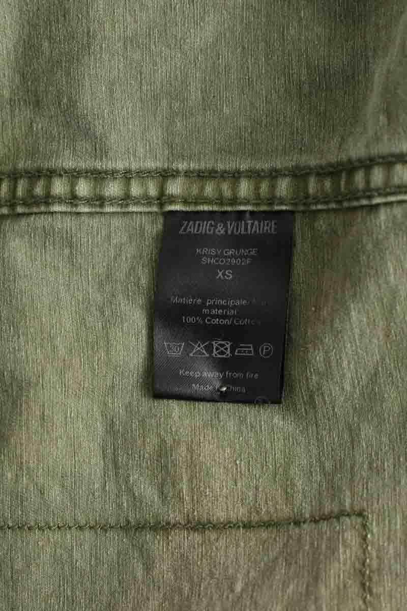 Veste Zadig & Voltaire Kaki en Coton