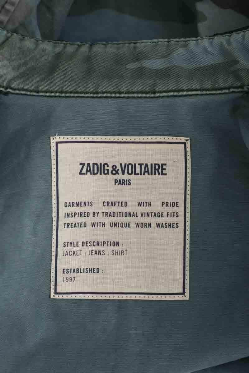 Veste Zadig & Voltaire Kaki en Coton