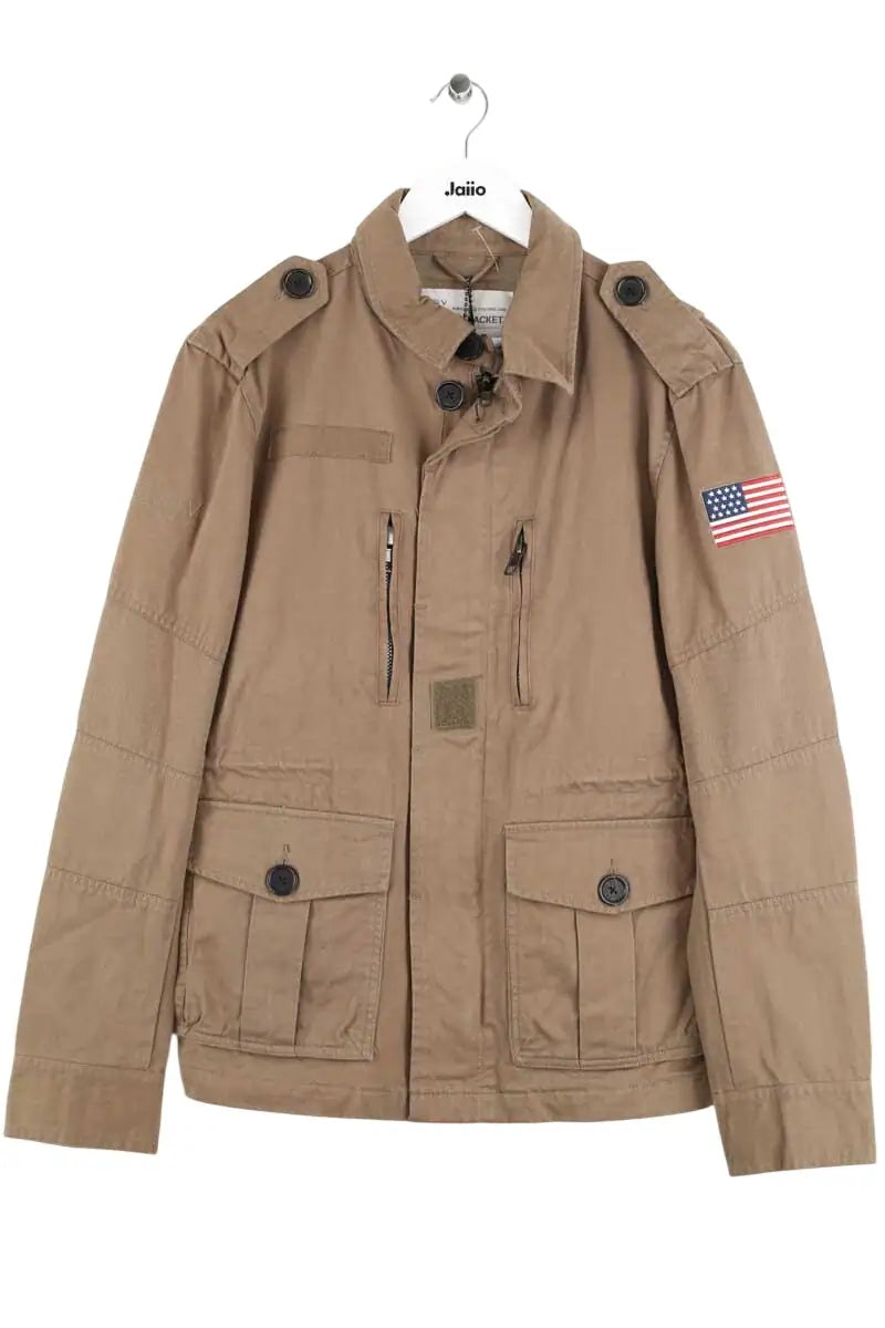 Veste Zadig & Voltaire Military jacket Kaki en Coton, taille S - Seconde Main