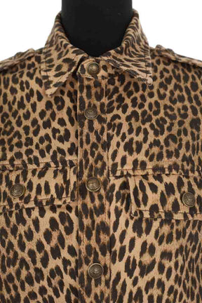 Veste Zadig & Voltaire Taskam denim leo Camel en Coton