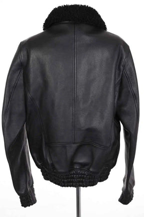 Blouson Ami Noir en Cuir