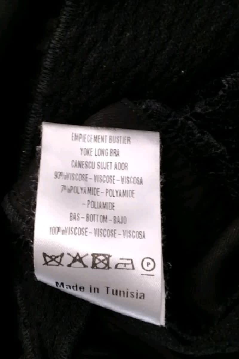 Robe Sandro  Noir