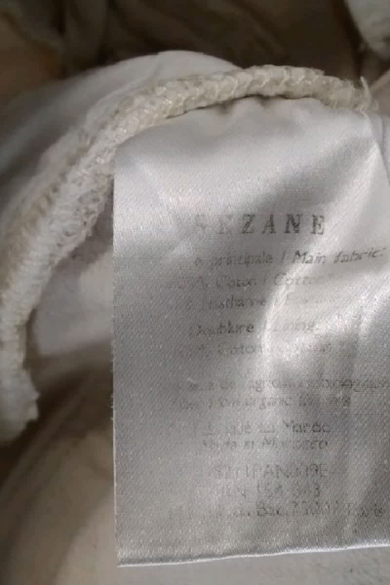 Jean droit Sézane  Beige
