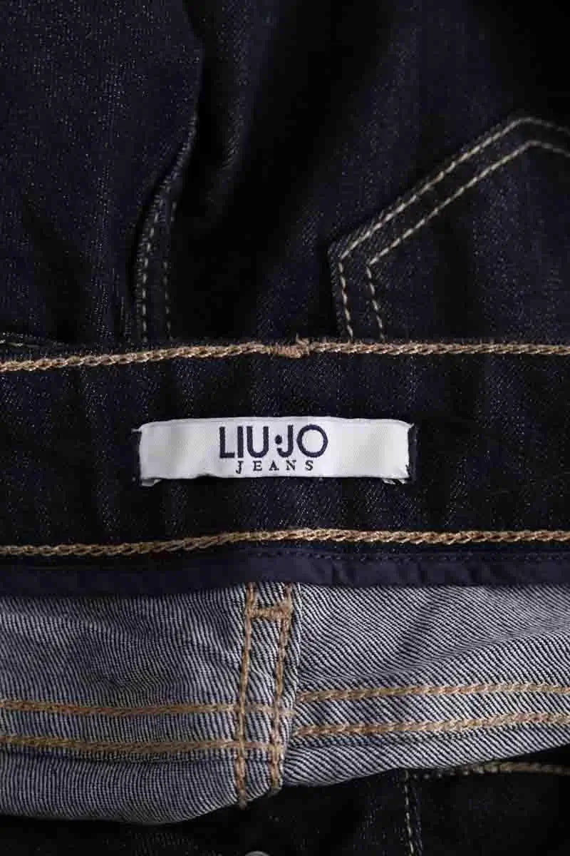 Jean bootcut Liu Jo Bleu en Coton
