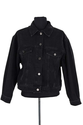 Veste Anine Bing Noir en Coton, taille XS - Seconde Main