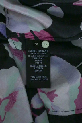 Blouse Isabel Marant Multicolore en Soie