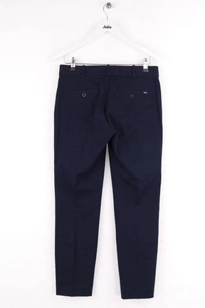 Pantalon droit Ralph Lauren Bleu en Coton