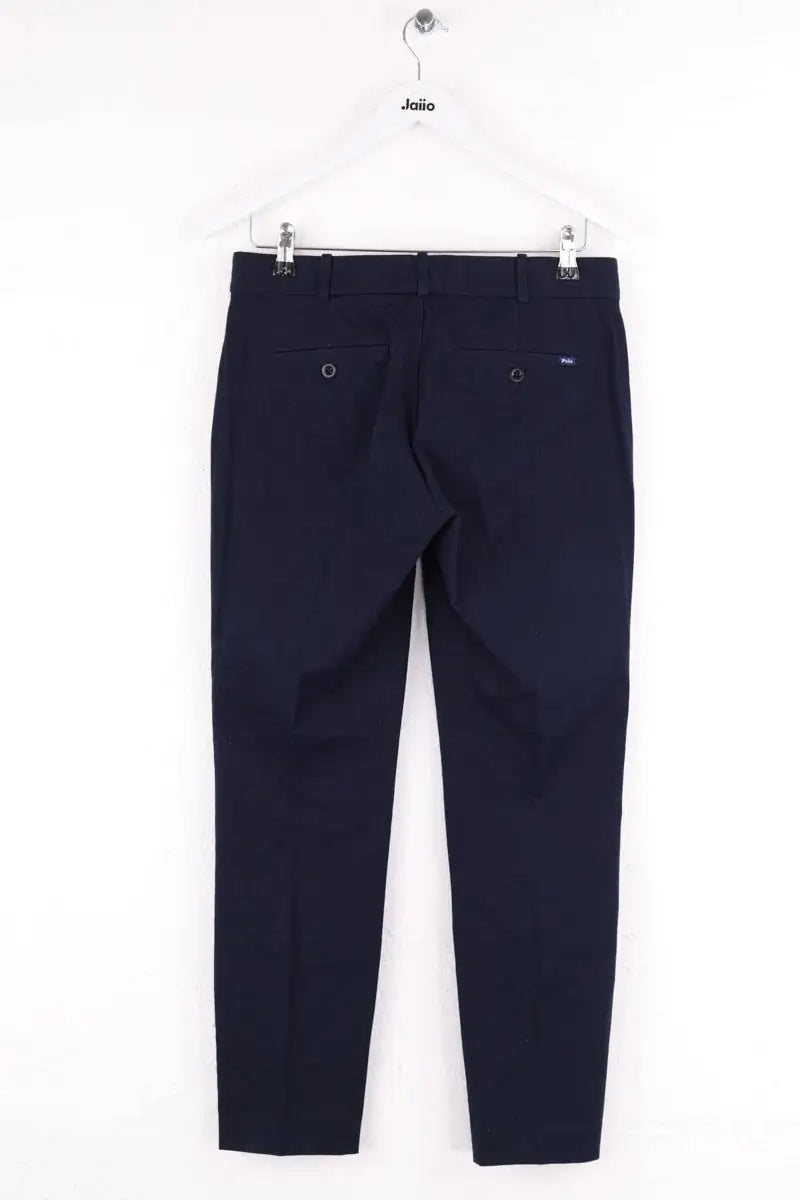 Pantalon droit Ralph Lauren Bleu en Coton