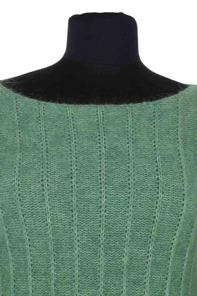 Pull Sézane Vert en Laine
