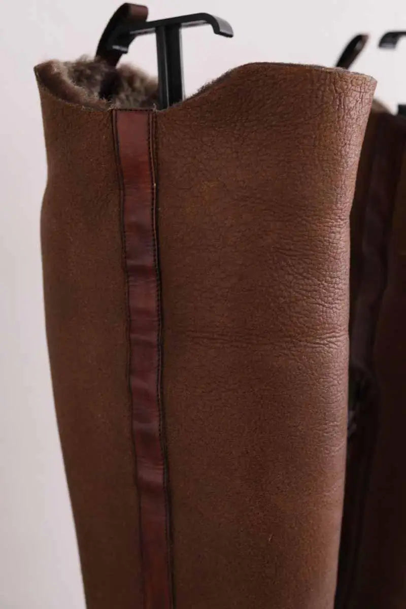 Bottes Santoni Marron en Cuir