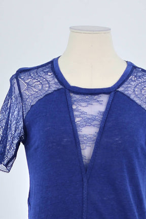 T-shirt Sandro  Bleu