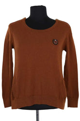 Pull The Kooples Marron en Laine, taille S - Seconde Main