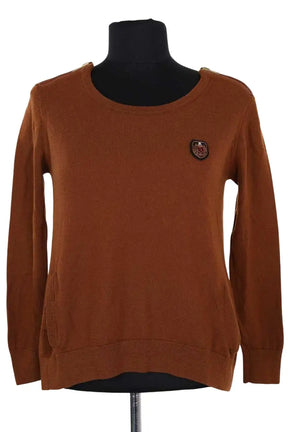 Pull The Kooples Marron en Laine, taille S - Seconde Main