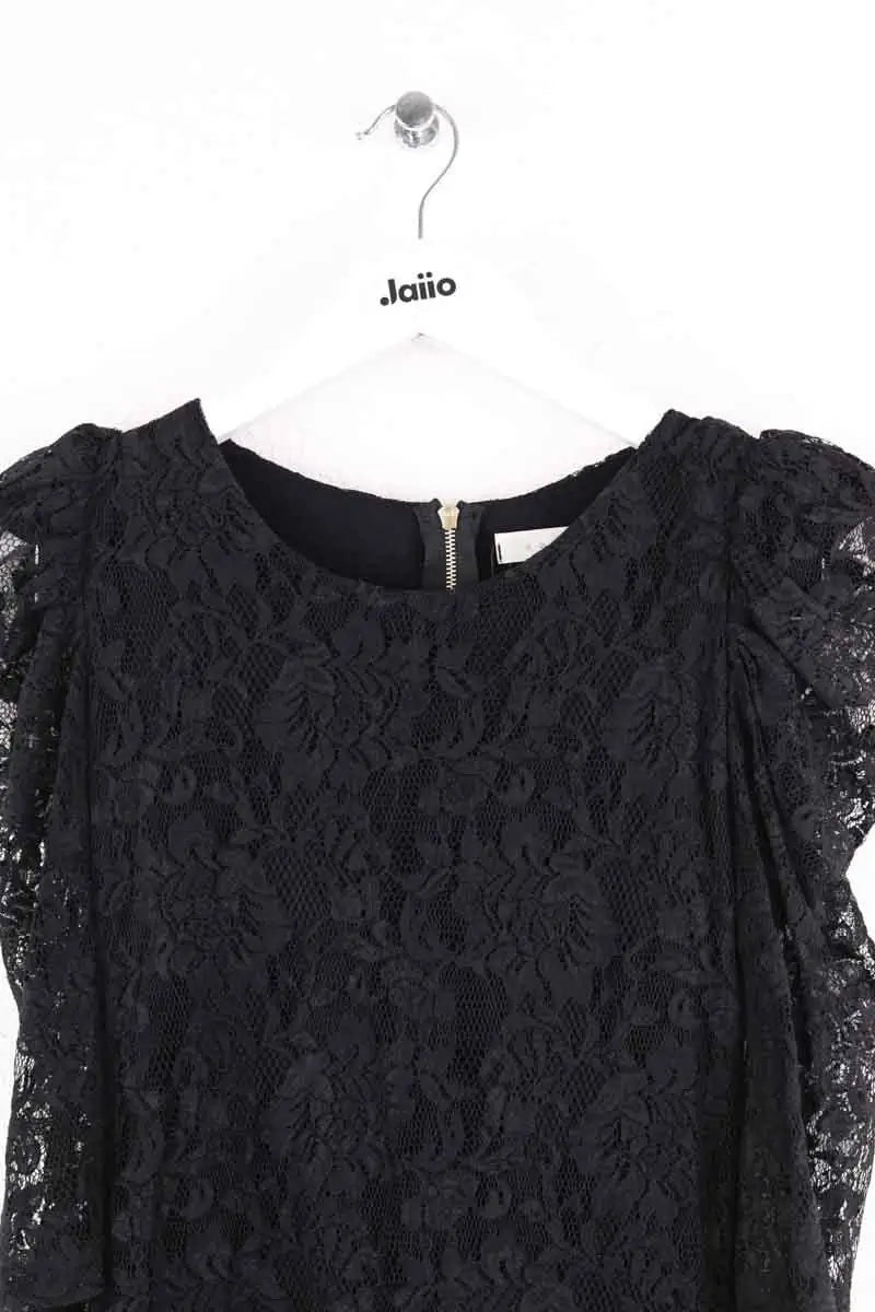Robe Sandro Noir en Dentelle