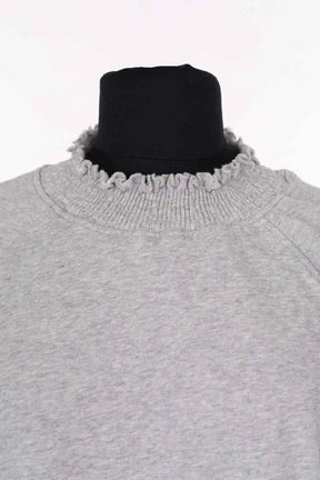 Sweatshirt Des Petits Hauts Gris en Coton