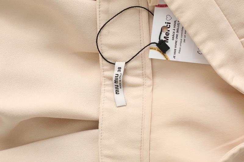Mini jupe Miu Miu  Beige