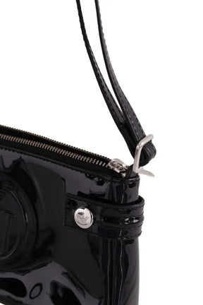Mini sac Armani Jeans Noir en Cuir verni