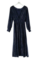 Robe Modetrotter Bleu en Synthétique, taille S - Seconde Main