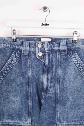 Jean large Isabel Marant Bleu en Coton