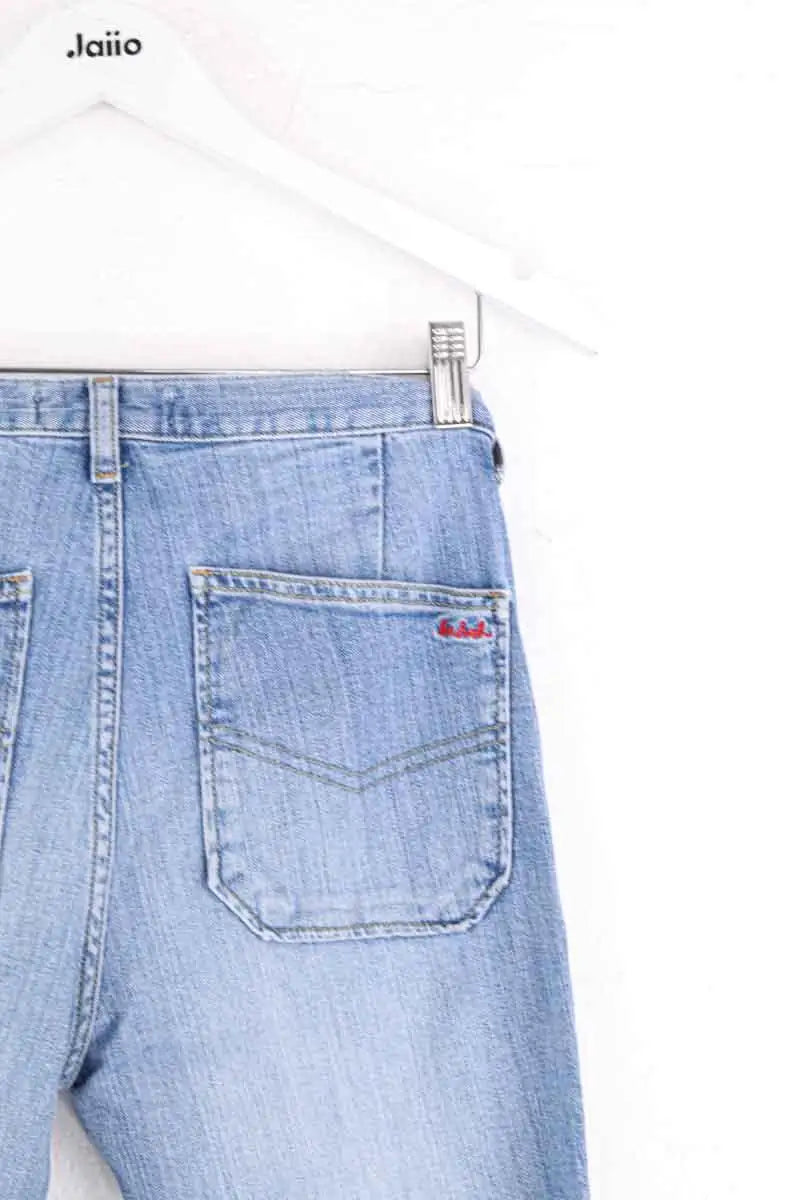 Jean slim Ba&Sh Bleu en Coton