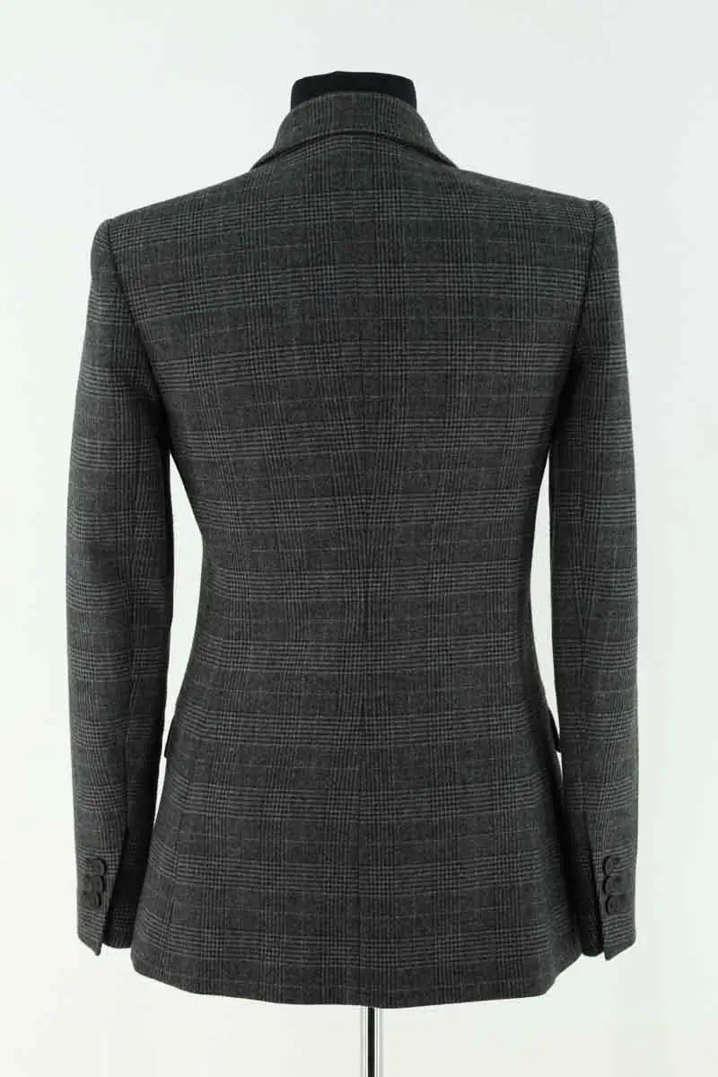Blazer Maje Anthracite en Synthétique