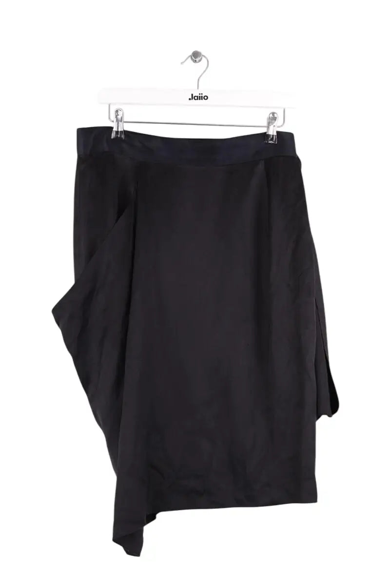 Jupe Chanel Noir en Soie, taille XXL - Seconde Main