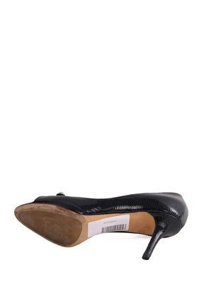 Talons Dior Noir en Cuir