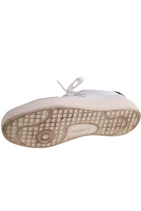 Baskets Lacoste Blanc en Cuir