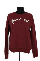 Sweatshirt Maison Labiche Rouge en Coton, taille M - Seconde Main