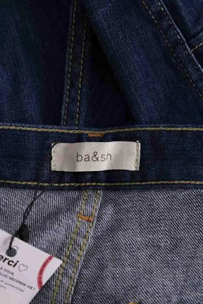 Jean droit Ba&Sh Bleu en Coton