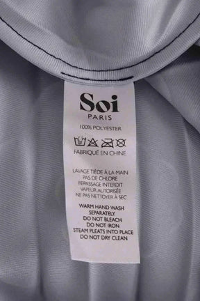 Jupe Soi Bleu en Synthétique
