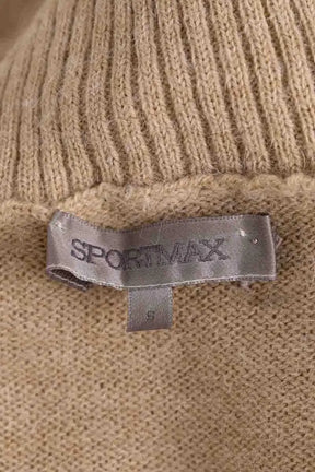Pull Sportmax Beige en Laine