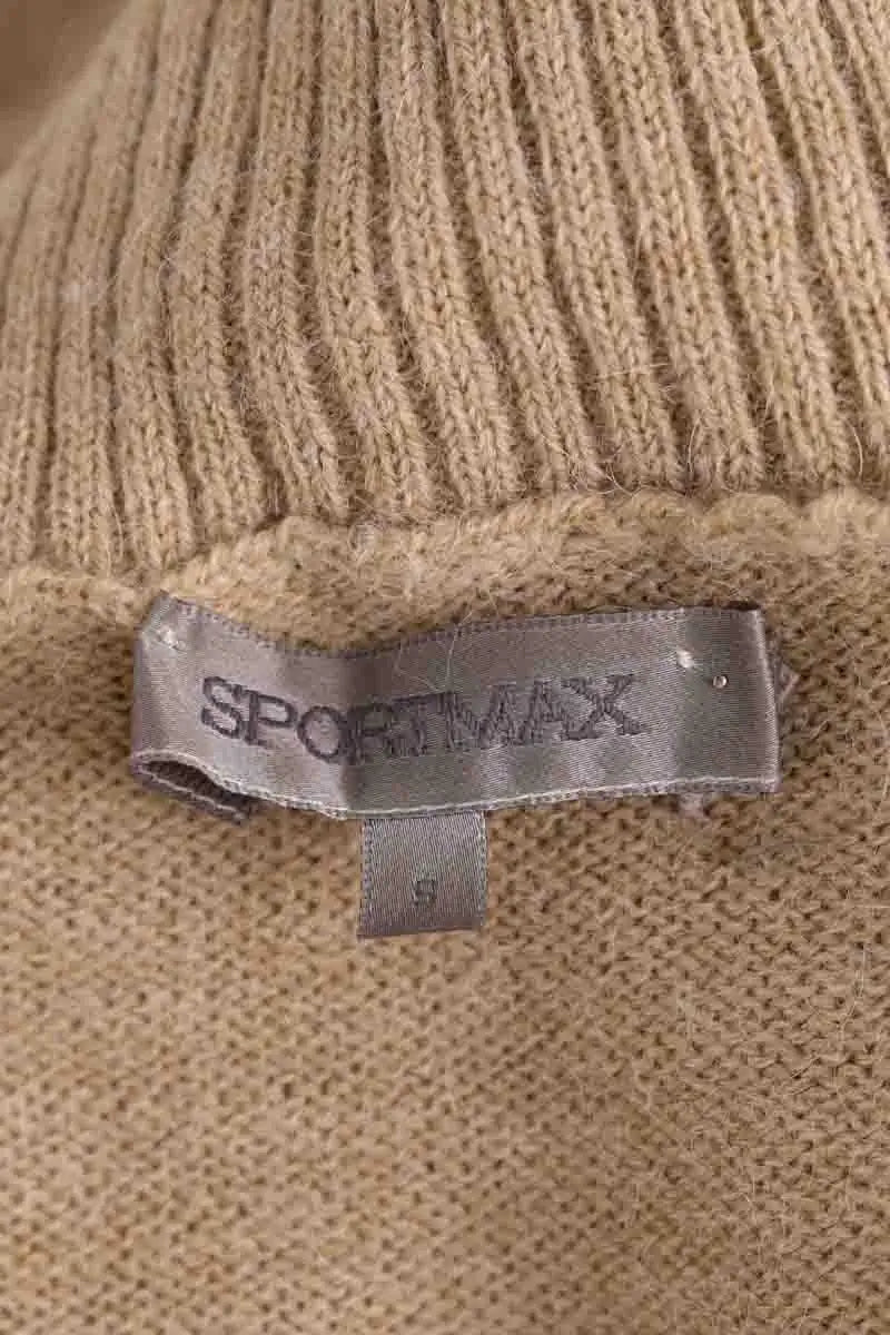 Pull Sportmax Beige en Laine