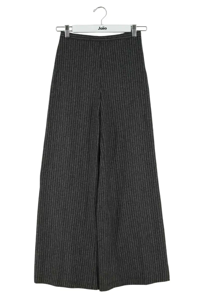 Pantalon large Forte_Forte Gris en Laine, taille S - Seconde Main