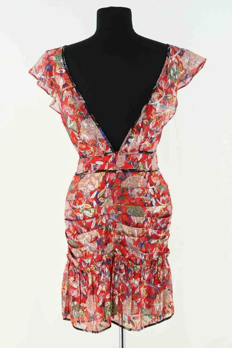 Robe Ba&Sh Rouge en Soie