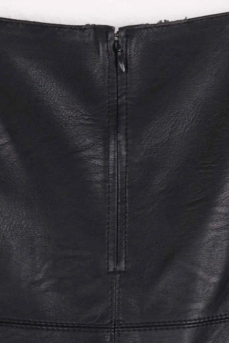 Jupe Stella McCartney Noir en Cuir
