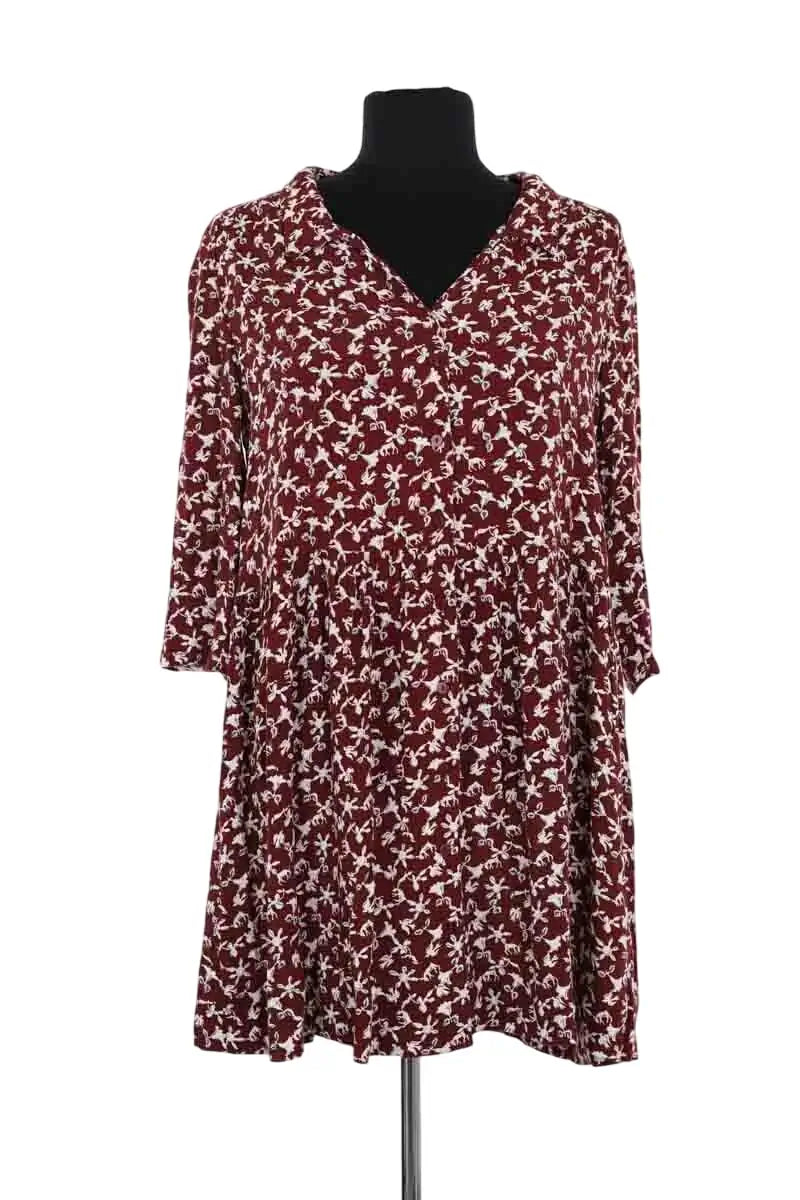 Robe Ba&Sh Rouge en Viscose, taille XS - Seconde Main