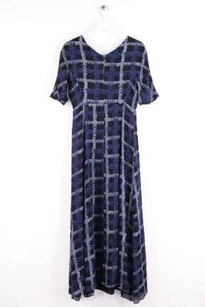 Robe Emporio Armani Bleu en Soie