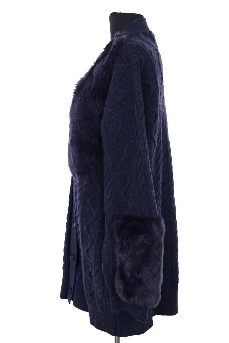 Cardigan Stella McCartney Bleu en Laine