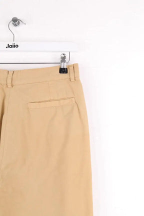 Pantalon droit Chloé Stora Beige en Coton