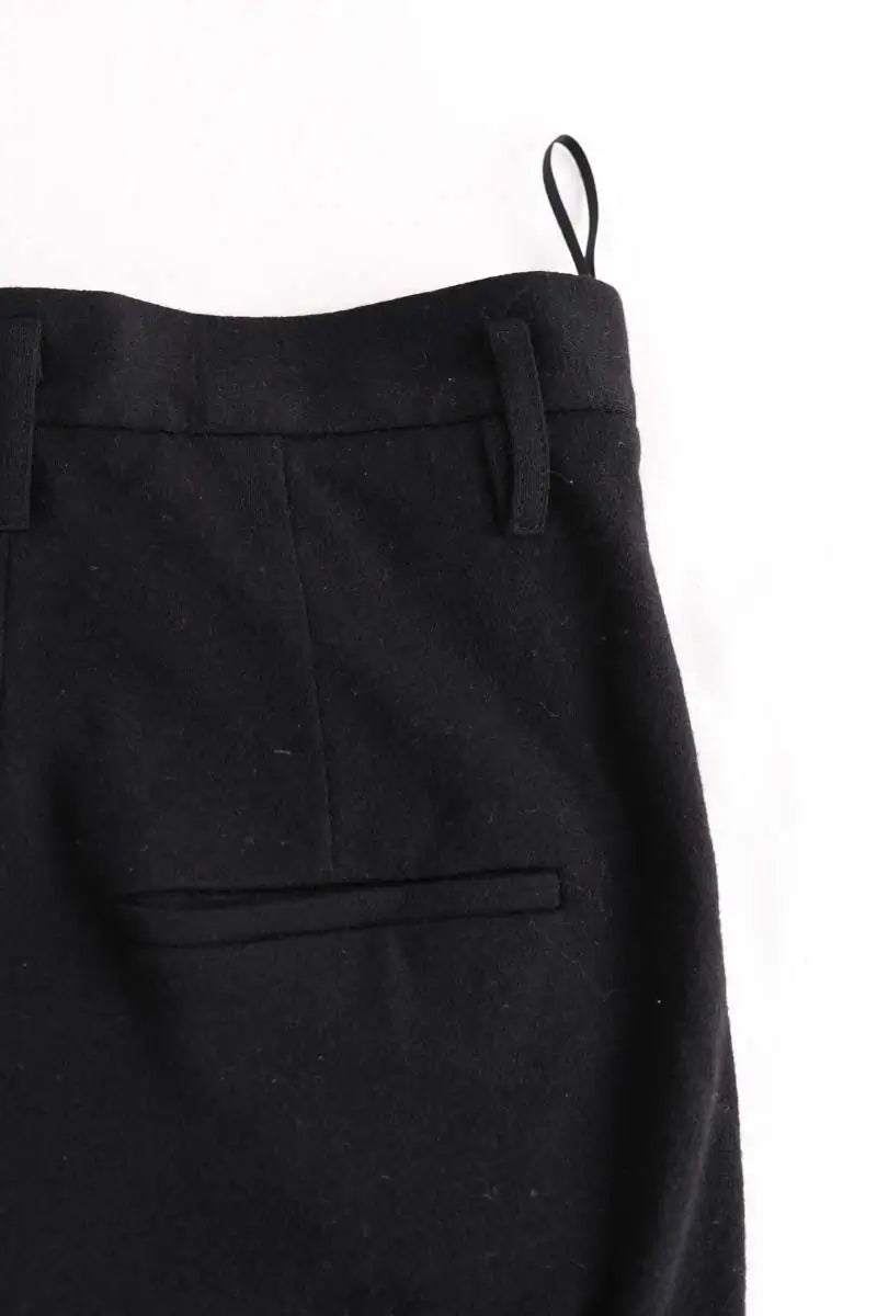 Pantalon droit Sonia Rykiel Noir en Laine