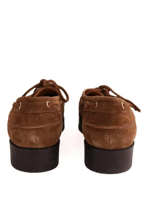 Mocassins Sézane Marron en Daim