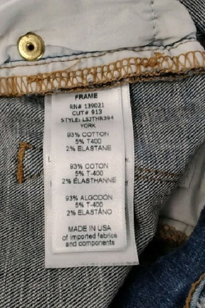 Jean slim Frame  Bleu