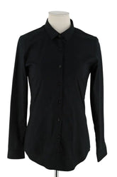 Chemise The Kooples Noir en Coton, taille XS - Seconde Main