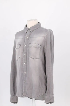 Chemise Ba&Sh Gris en Coton
