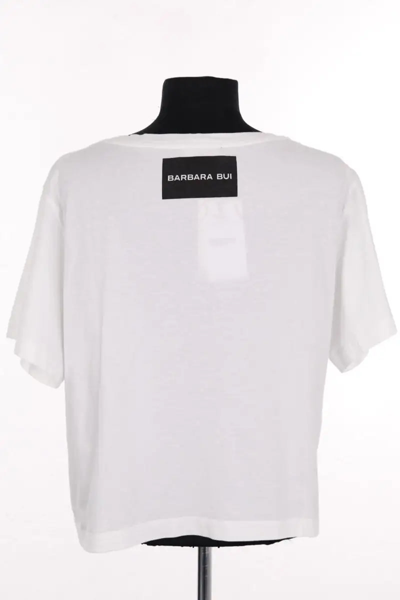 Blouse Barbara Bui Blanc en Coton