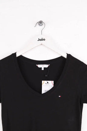 T-shirt Tommy Hilfiger Noir en Coton