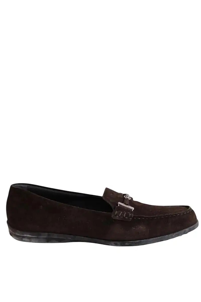 Mocassins Tod's Marron en Daim, taille 37 - Seconde Main