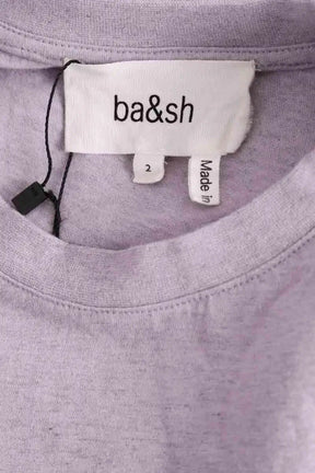 T-shirt Ba&Sh Violet en Coton